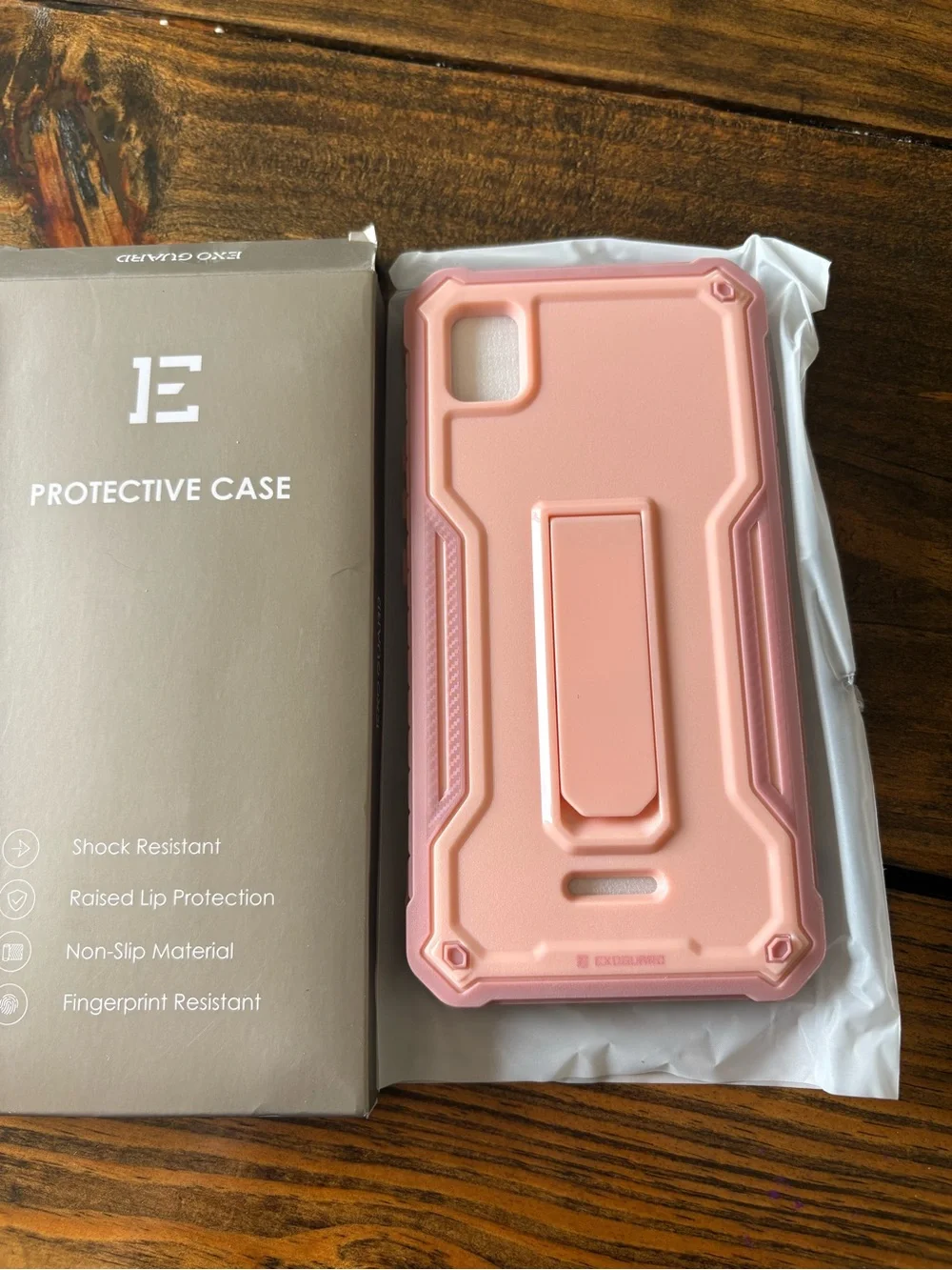 Rugged Pink Dual-Layer Phone Case